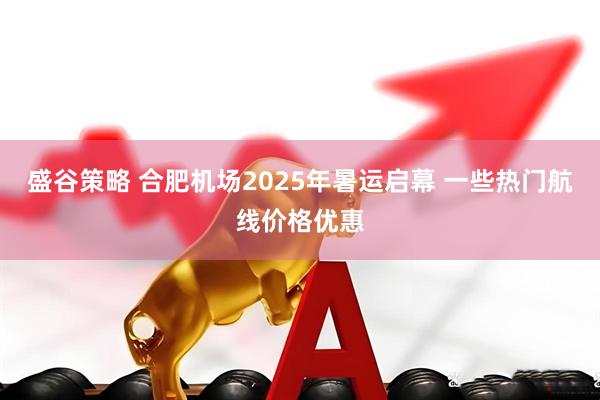 盛谷策略 合肥机场2025年暑运启幕 一些热门航线价格优惠